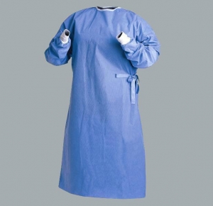 Steriles chirurgisches Wegwerfkleid, Antiflüssigkeits-nicht gesponnenes Isolierungs-Kleid