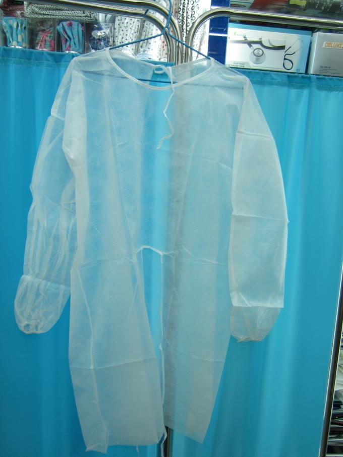 Biologisch abbaubares chirurgisches Wegwerfkleid, flüssige abstoßende medizinische Wegwerfkleider