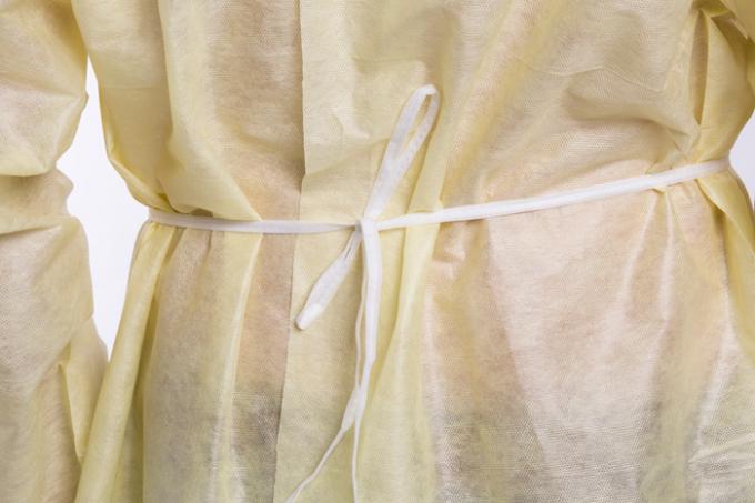 Nicht gesponnenes Wegwerfisolierungs-Kleid biologisch abbaubar für Reinraum/Forschungs-Labor