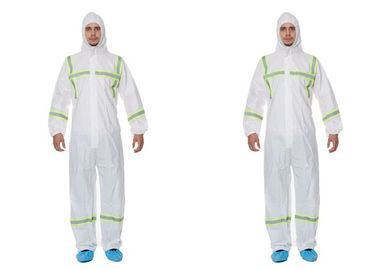China Latex-freie schützende Wegwerfabnutzung Eco freundlich mit reflektierendem Band usine