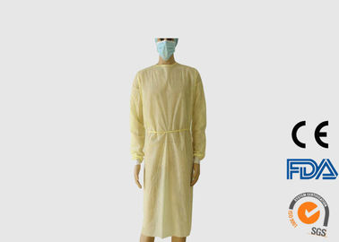 Breathable Wegwerfisolierungs-Kleid Eco freundlich mit gestrickten Stulpen