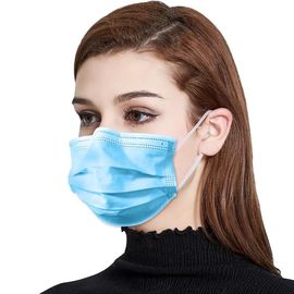 Nicht gesponnene pp.-Gesichts-medizinische Maske mit elastischer Ohr-Schleife verhindern Husten von Verschmutzung